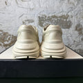 Gucci Rhyton Vintage Logo Cream Sneaker Sz 11