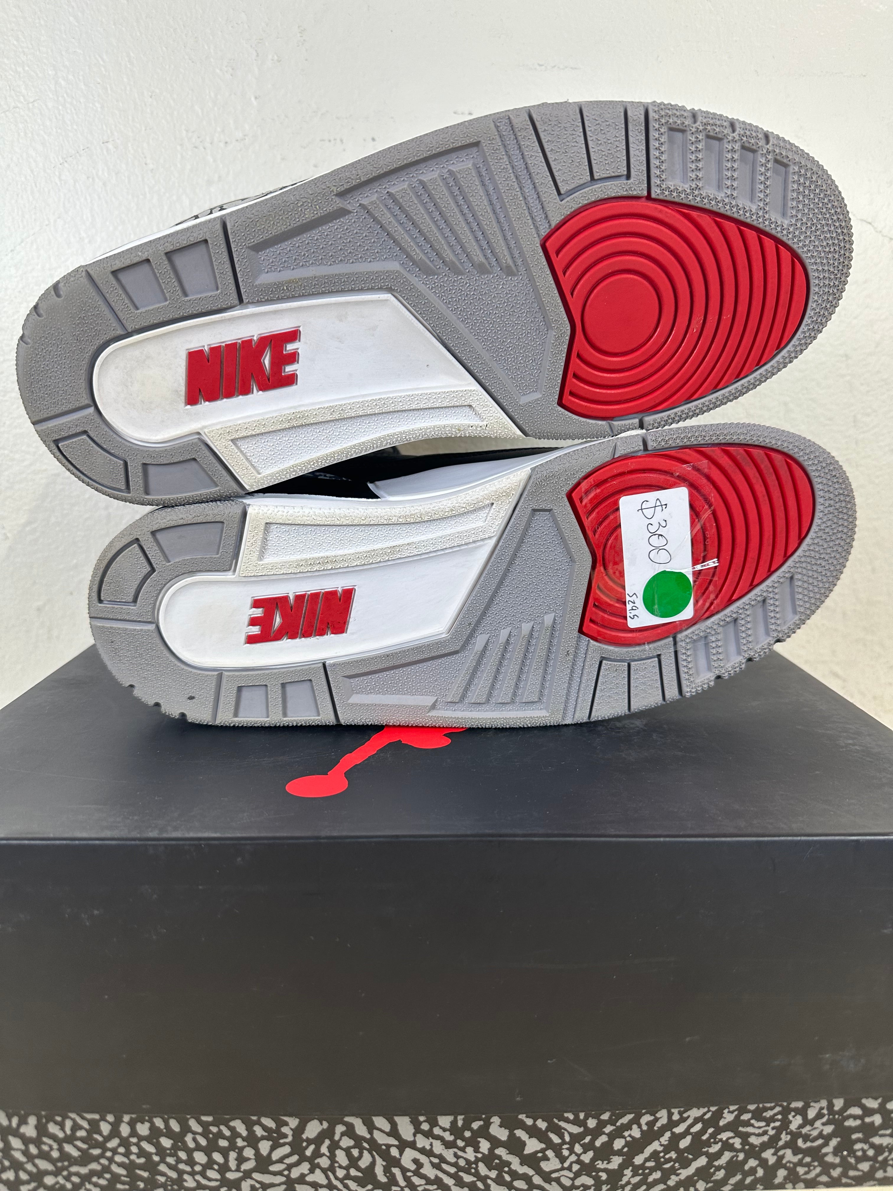 Air Jordan 3 Black Cement (2018) Sz 9.5 – The Gallery Online
