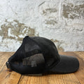 Gucci Black Embossed GG Monogram Hat Sz L