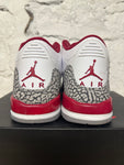 Air Jordan 3 Cardinal Sz 7Y