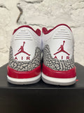 Air Jordan 3 Cardinal Sz 7Y