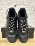 Nike Air Force 1 Supreme Black Sz 9