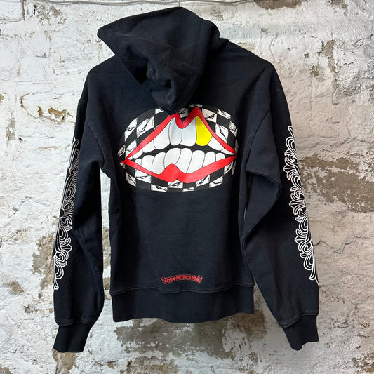 Chrome Hearts Matty Boy Chomper Hoodie Black Sz S