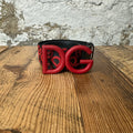 Dolce Gabbana Red DG Mongoram Belt Sz (100/40) W/ Box