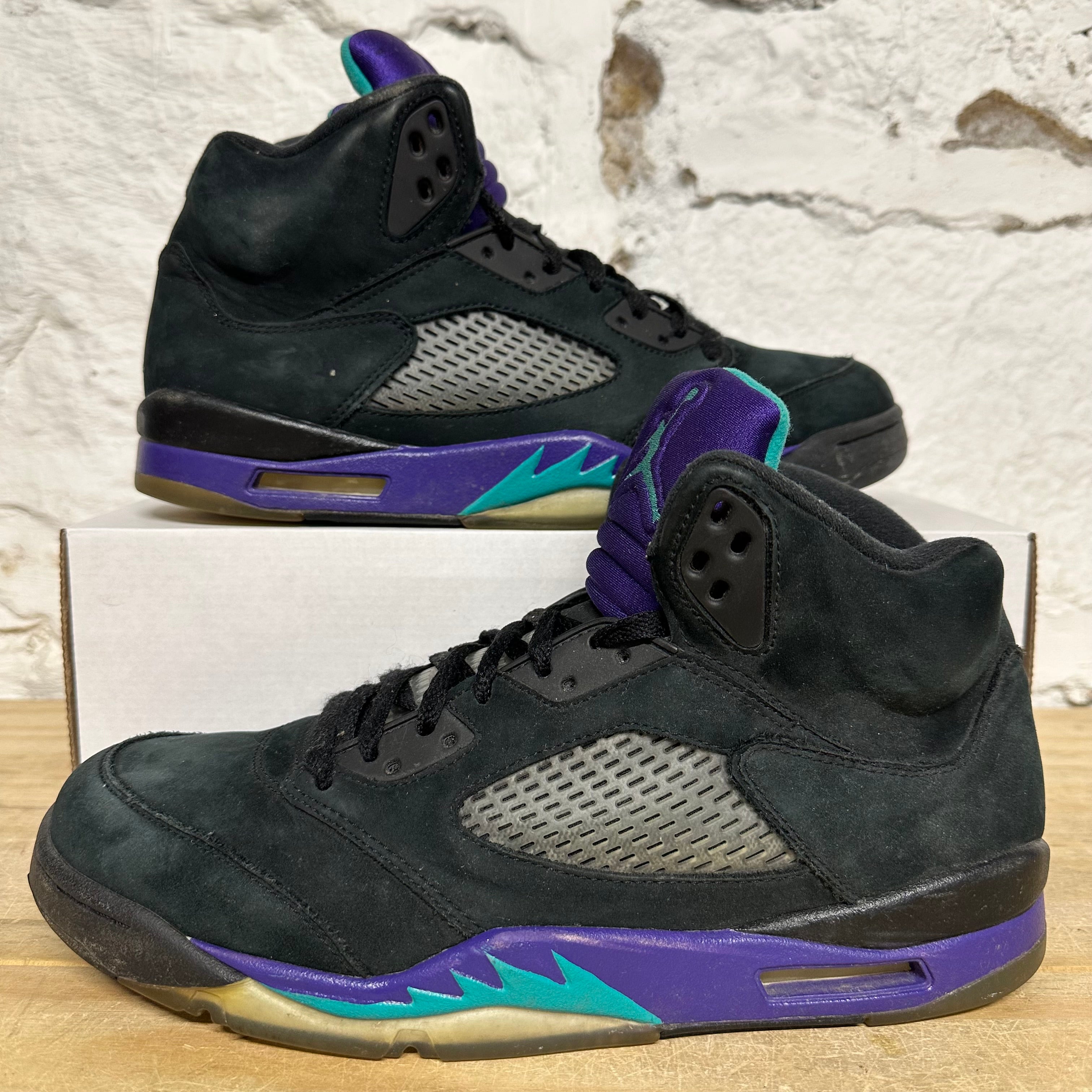 Air Jordan 5 Black Grape Sz 12