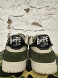 A Bathing Ape Sk8 Sta Olive Sz 11