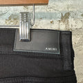 Amiri Silver Bone Black Denim Jeans Sz 36