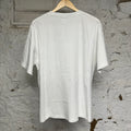 Vale Robot Bling White T-Shirt Sz L