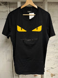 Fendi Monster Eyes Black T-Shirt Sz M