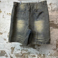Vale Skittles Blue Jean Shorts Sz 36