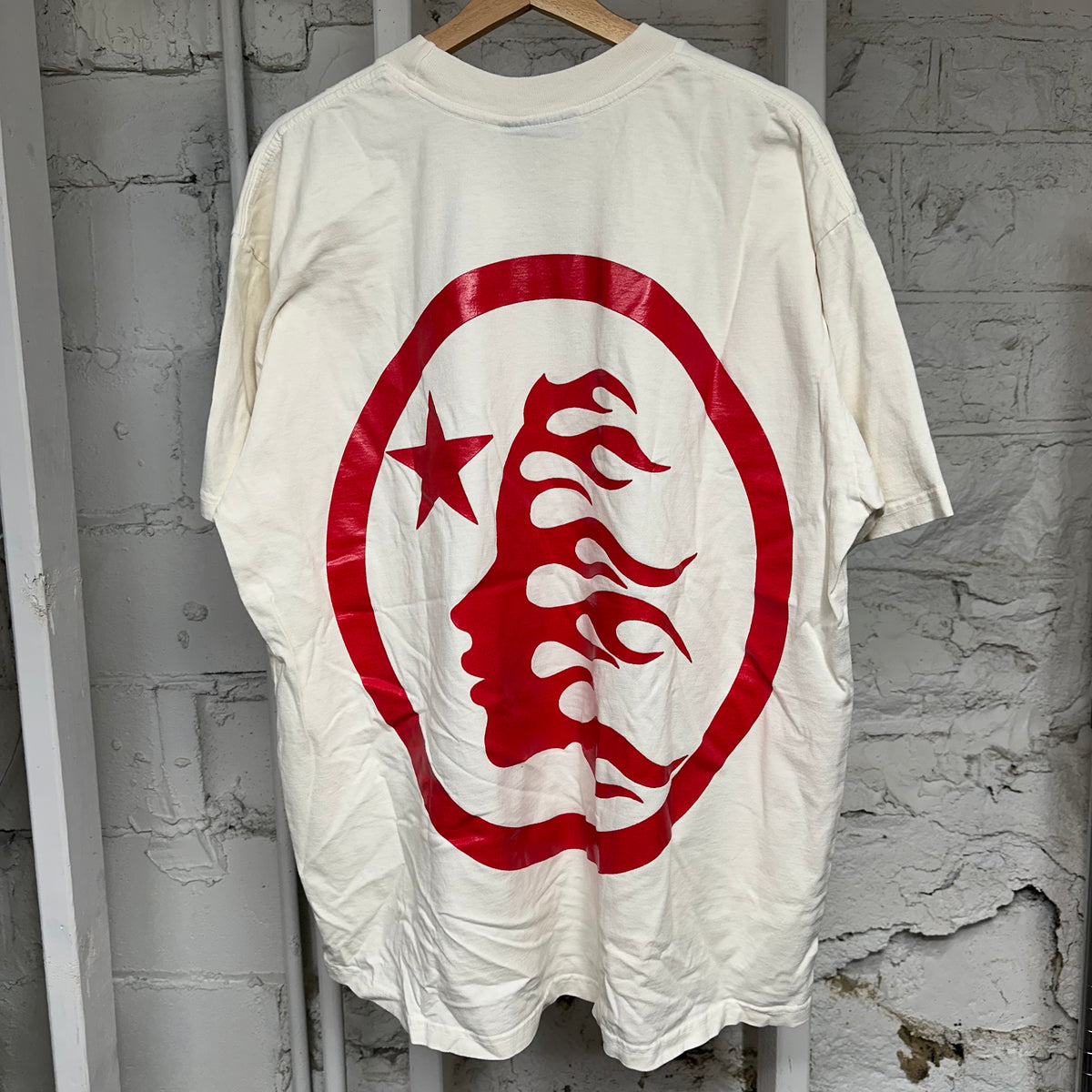 Hellstar Sports Core Gel Logo White T-Shirt  Sz XL