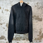 Vale State Embossed Black Hoodie Sz M