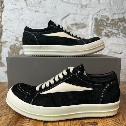 Rick Owens VIntage Black Suede Milk Sneaker DS