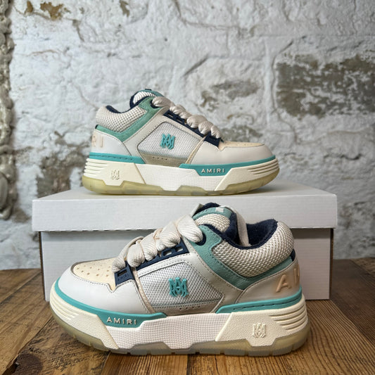 Amiri MA-1 Teal Blue White Sneaker Sz 4.5 (36)