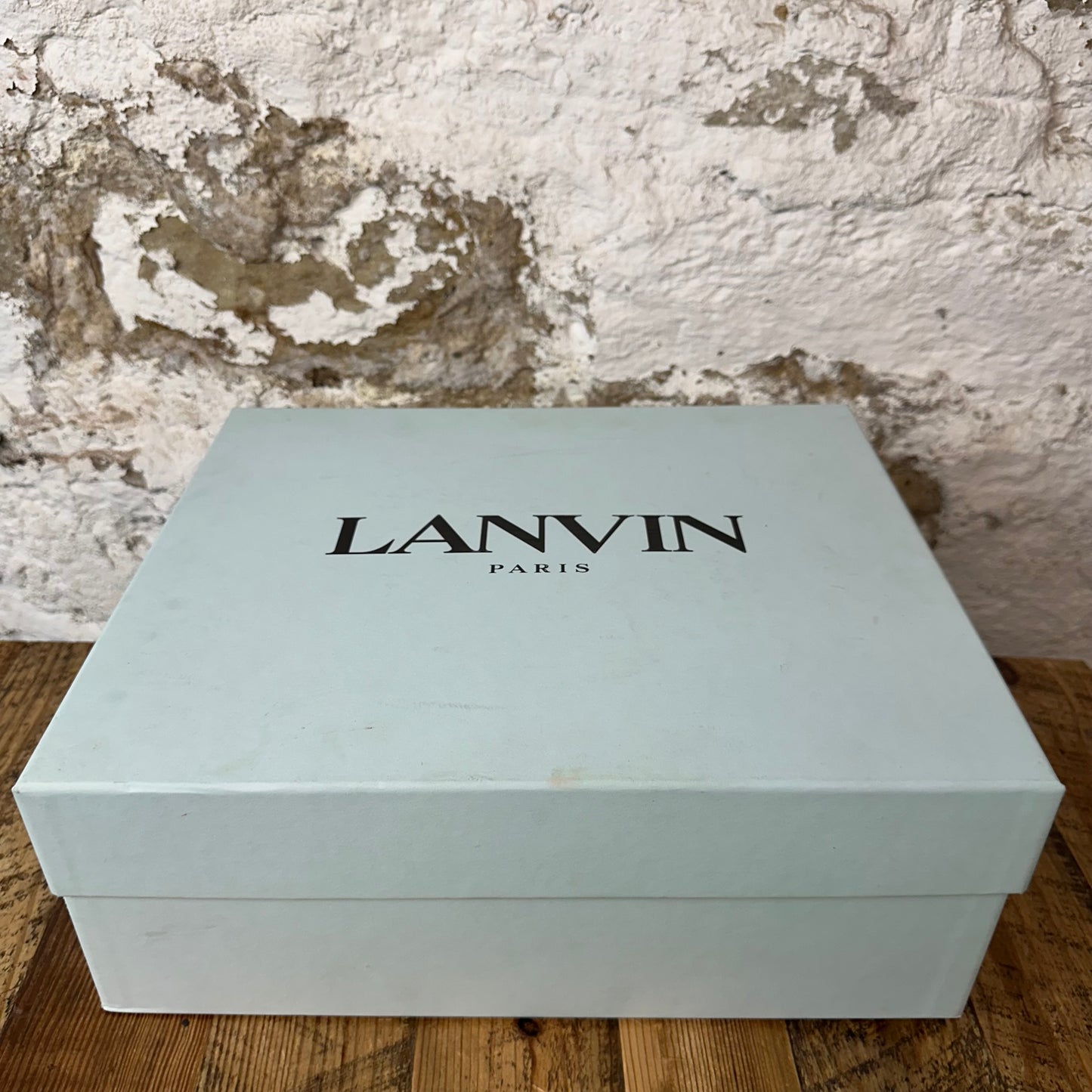 Lanvin Curb Gray Lace Beige Sneaker Sz 11 (44)