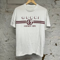 Gucci Interlocking GG Firenze 1921 T-Shirt White Sz M