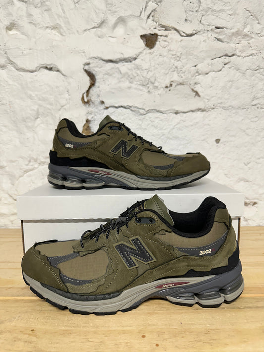 New Balance 2002R Protection Pack Dark Moss Sz 10.5
