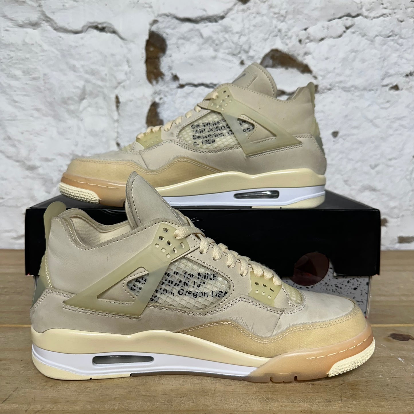 Air Jordan 4 Off-White Sail Sz 10 (11.5W)