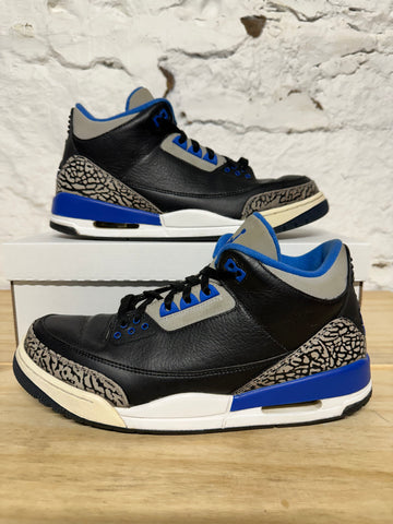 Air Jordan 3 Sport Blue Sz 11