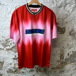 Supreme Blur Soccer Jersey Red Sz M DS