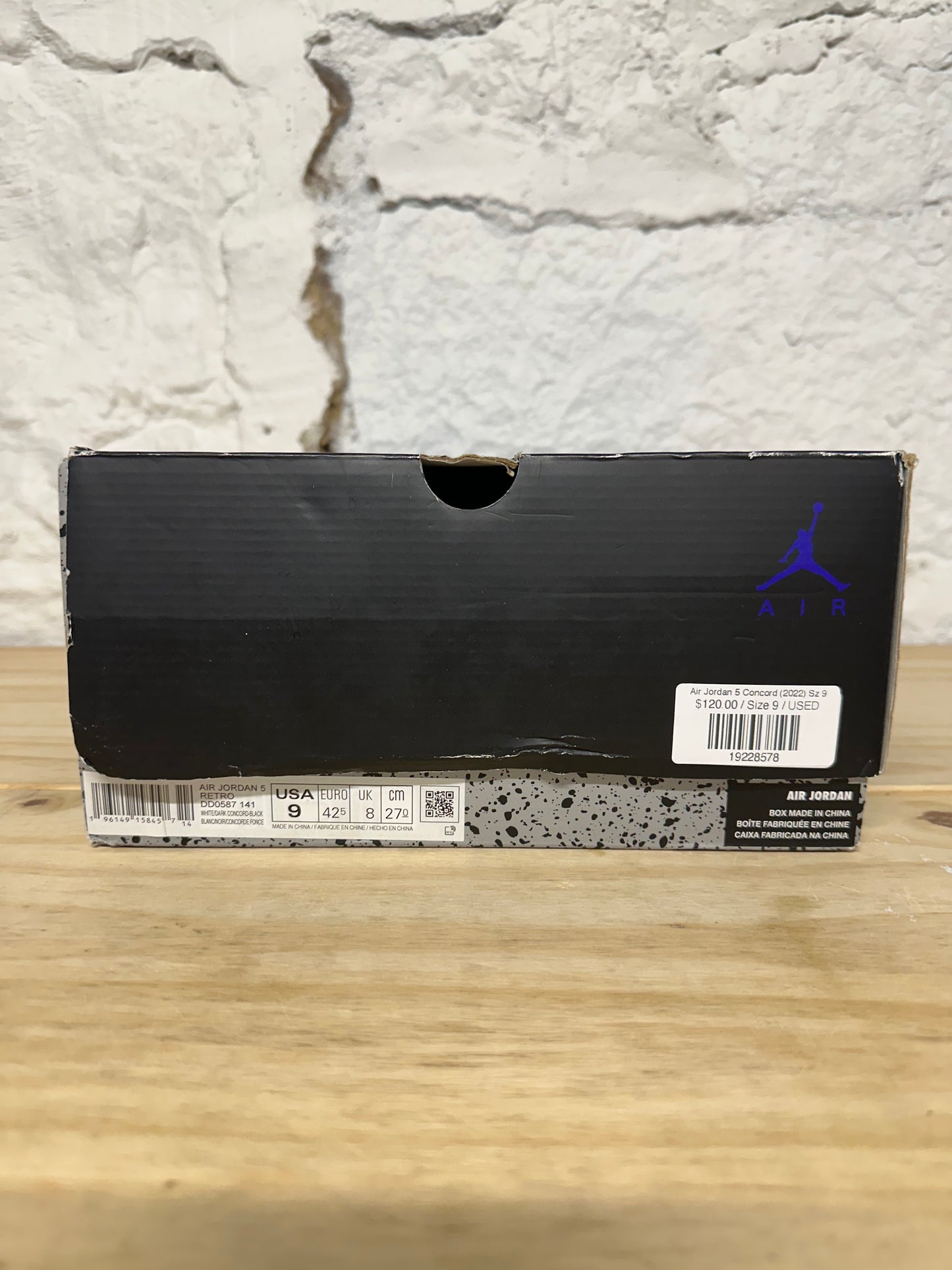 Air Jordan 5 Dark Concord (2022) Sz 9