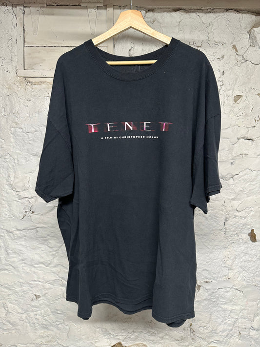 Travis Scott Tenet Black T-Shirt Sz 2XL