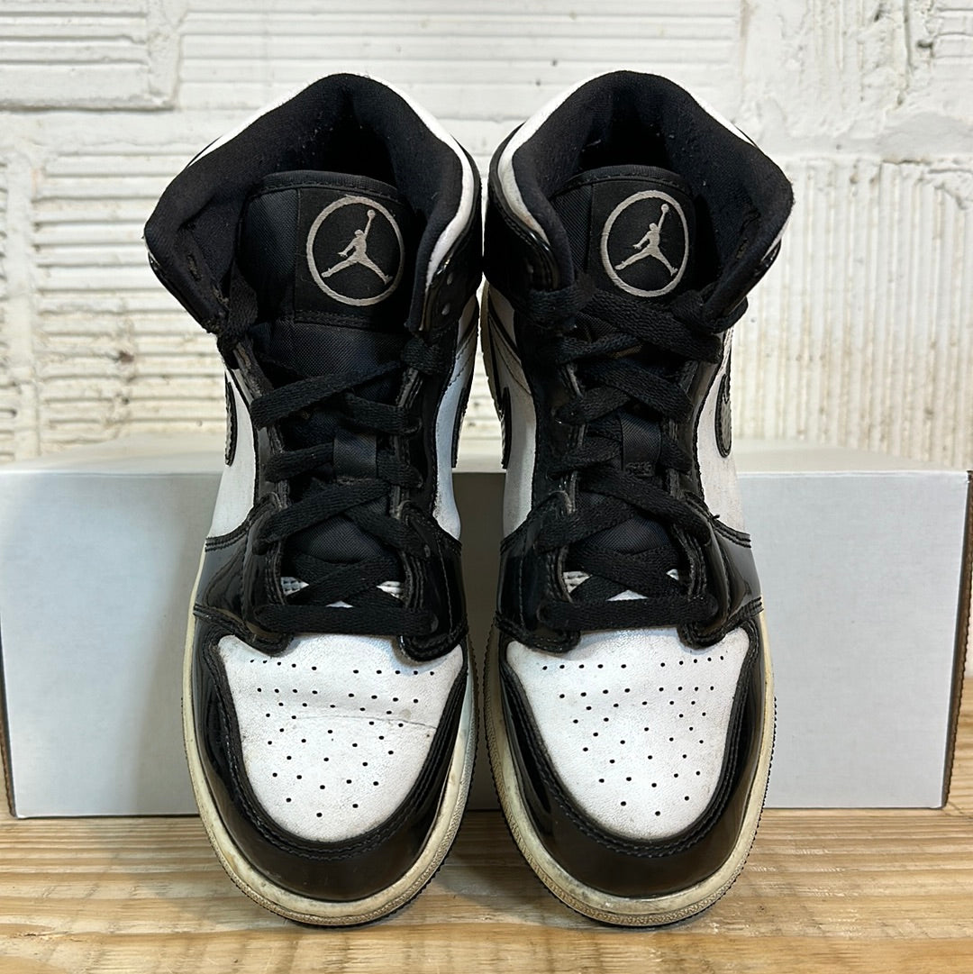 Air Jordan 1 Mid All-Star Carbon Fiber Sz 5Y