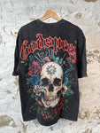 Godspeed Skull Clock Black T-shirt