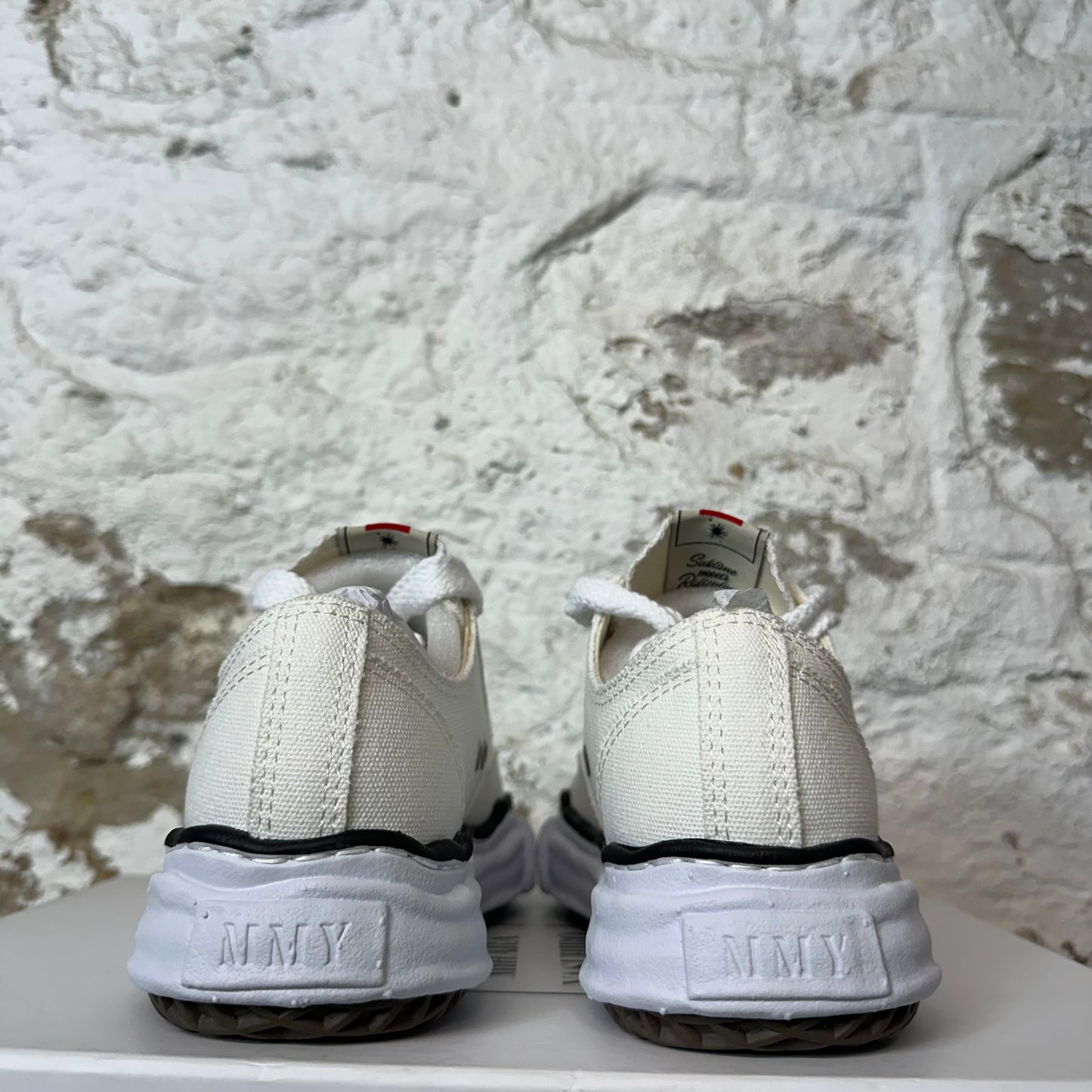 Maison Mihara Triple White Peterson Sneaker Sz 5 (37) DS