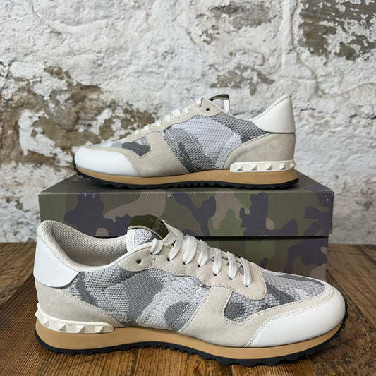 Valentino Gray Camo Rock Runner Sneaker Sz 10 (43)