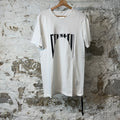 Rick Owens DRKSHDW Level Logo T-shirt White Sz M