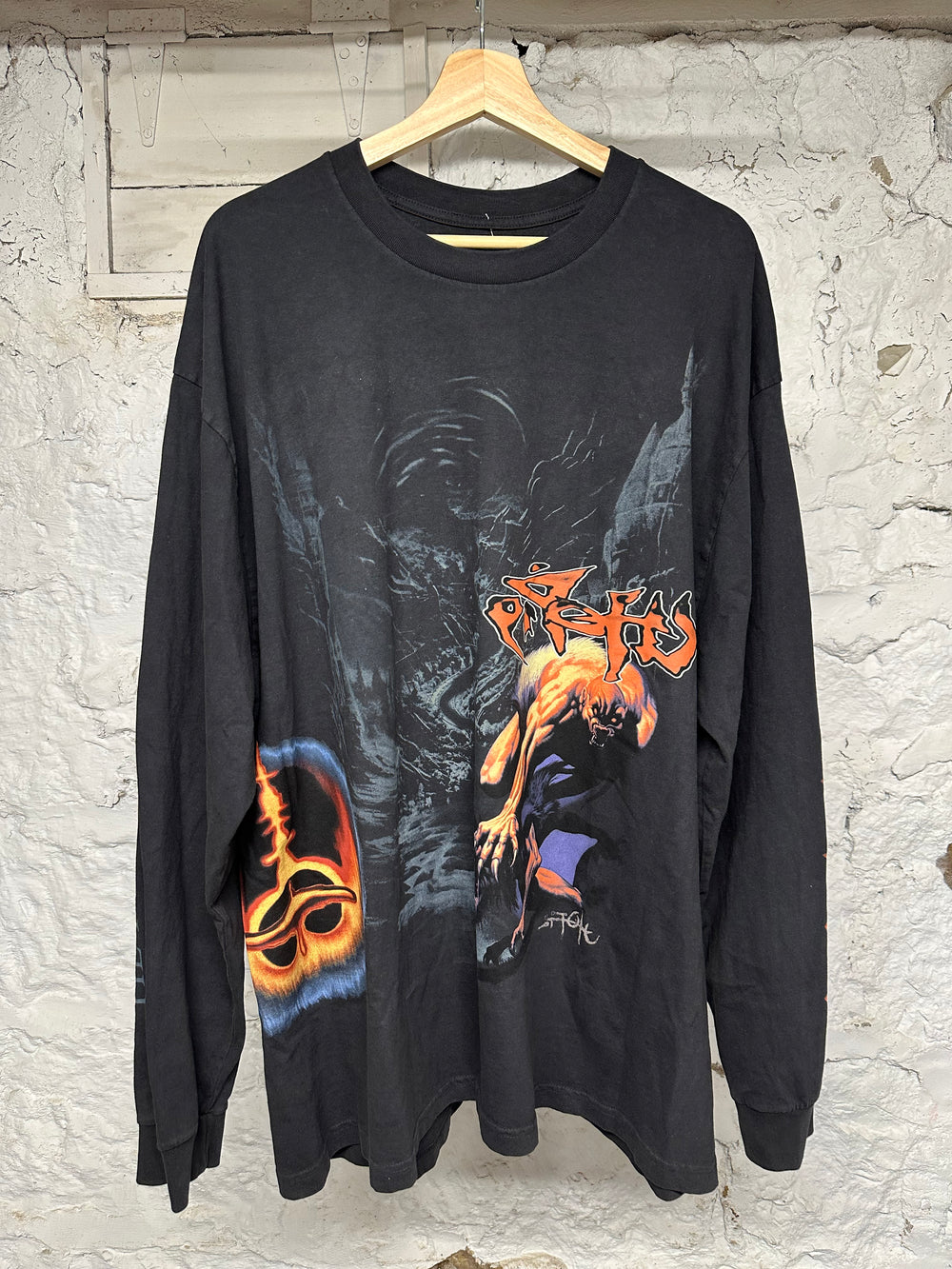 Travis Scott Utopia Monster L/S T-Shirt Sz 2XL