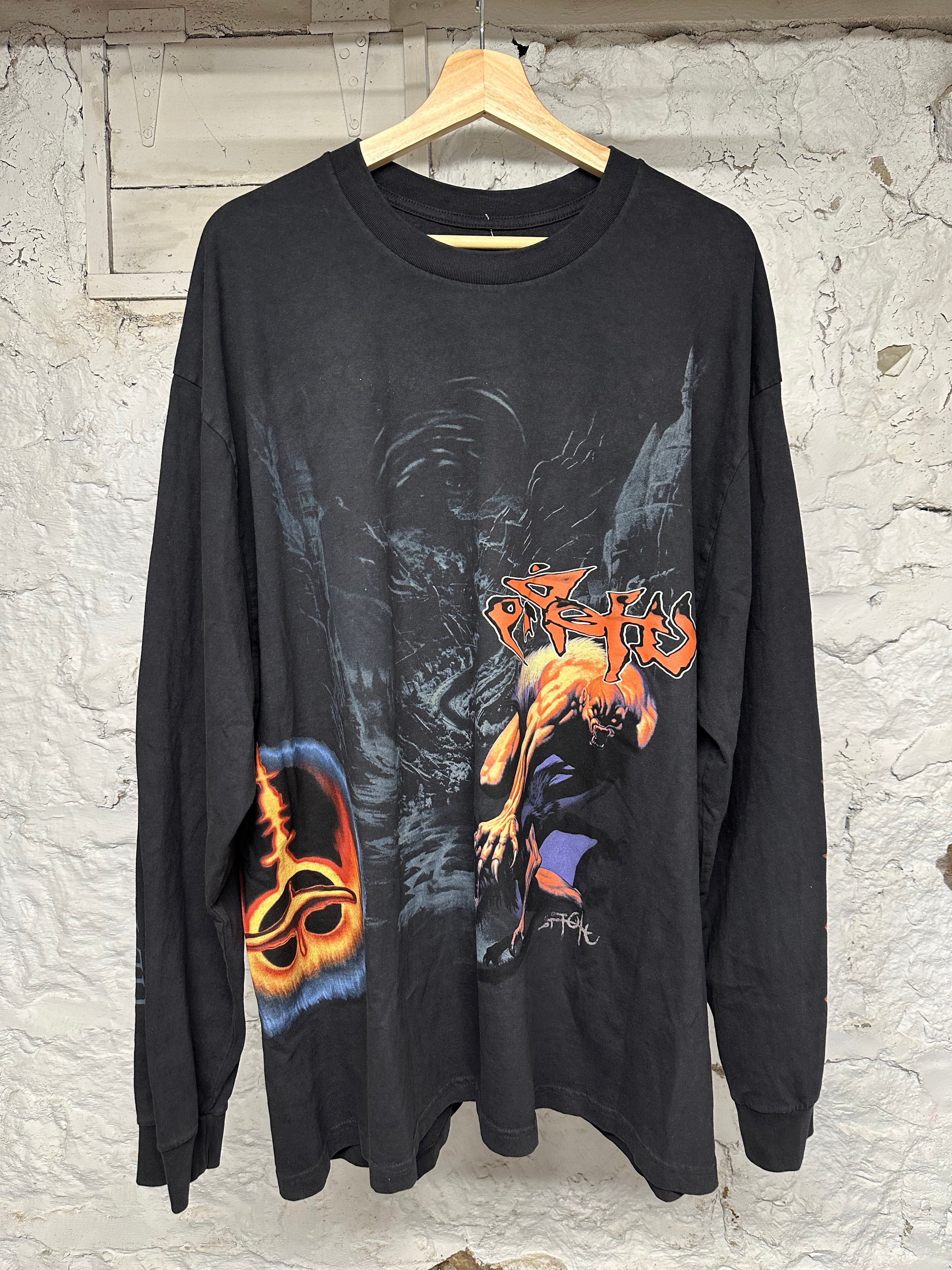 Travis Scott Utopia Monster L/S T-Shirt Sz 2XL