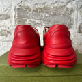 Gucci Rhyton Red Black 100 Sneaker Sz 11