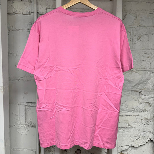 Gucci Pink Spellout T-Shirt Sz S