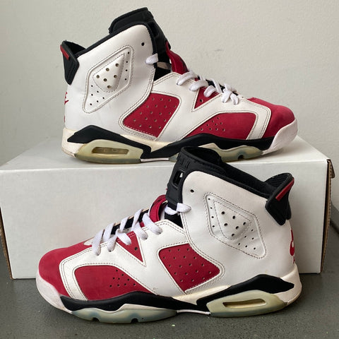 Air Jordan 6 Carmine Size 6Y