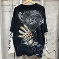 Godspeed Skeleton Helmet Black Thermal Long Sleeve Sz M