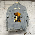 Gucci Teddy Bear Denim Jacket Sz M