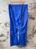 Off White Blue Thin Track Pants Sz XL