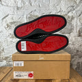 Christian Louboutin High Black Leather Spike Sneaker Sz 8.5 (41.5)
