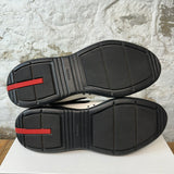 Prada Americas Cup White Patent Red Black Sz 11 No Box