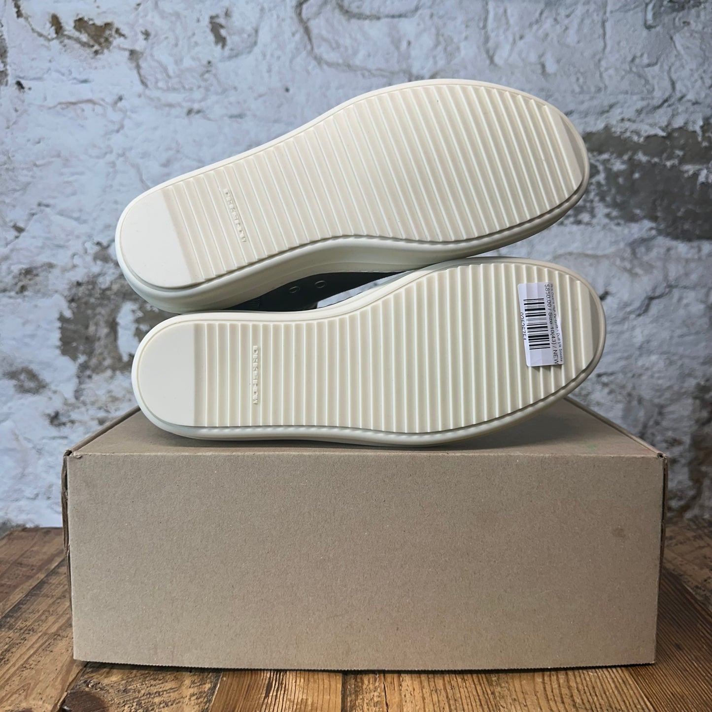 Rick Owens High Pentastitch Dust Mik Sneaker Sz 10 (43) DS