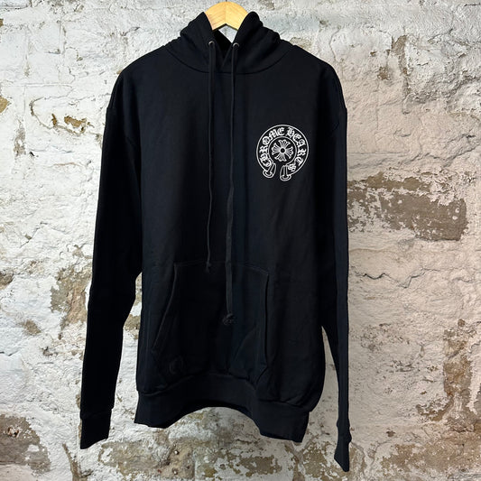 Chrome Hearts Horseshoe NY Hoodie Black Sz XL DS