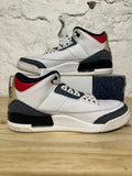 Air Jordan 3 Fire Red Denim Sz 12