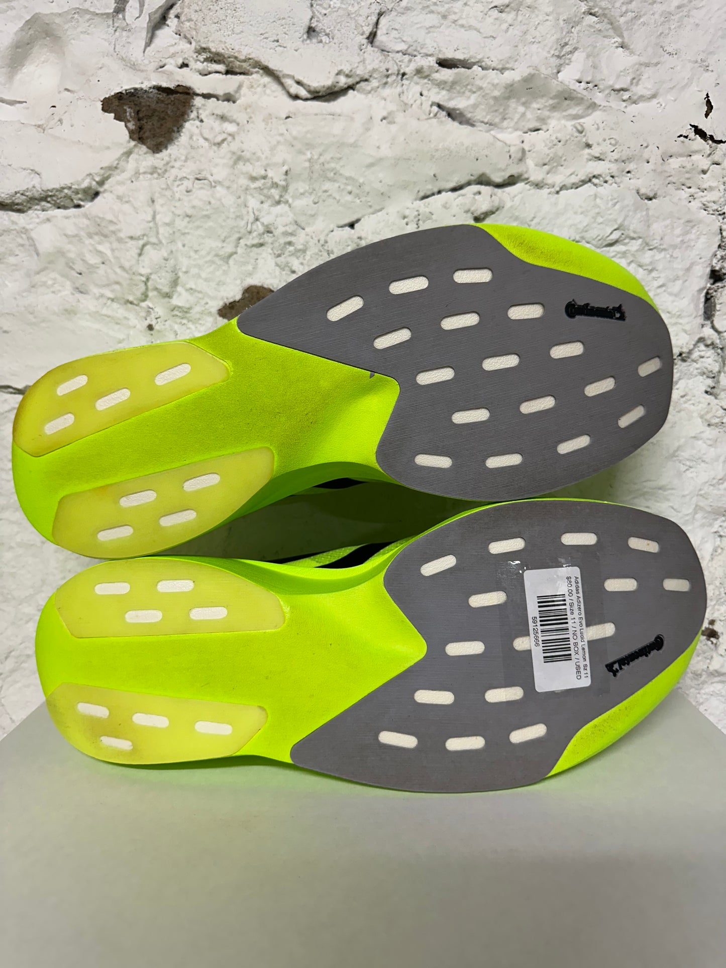 Adidas Adizero Evo Lucid Lemon Sz 11