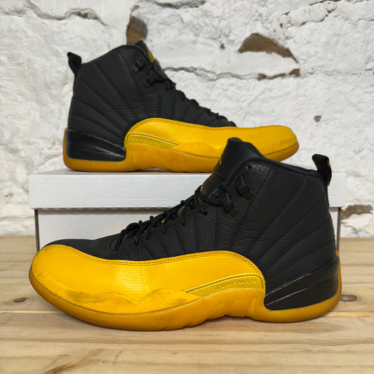 Air Jordan 12 Black University Gold Sz 11