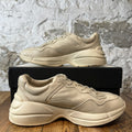 Gucci Rhyton Red Lips Cream Sneaker Sz 9.5