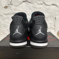 Air Jordan 4 Black Canvas Sz 13