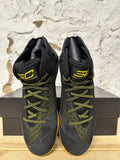 Under Armour Curry 3Zer0 Black Yellow Sz 10 DS