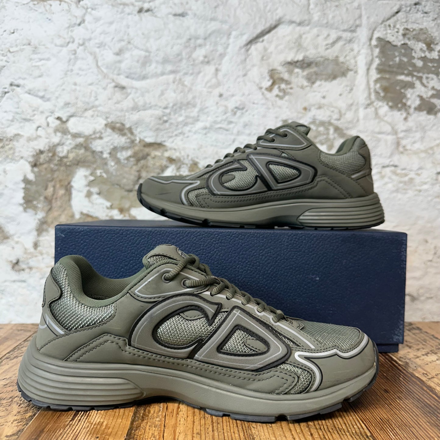 Dior B30 Green Khaki Sneaker Sz 9 (42)